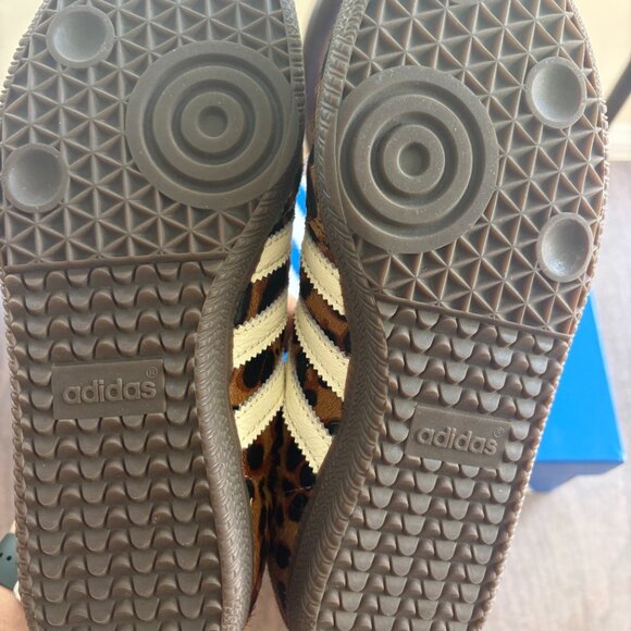 Adidas Originals Samba Sneakers in Leopard Print - Picture 7 of 8